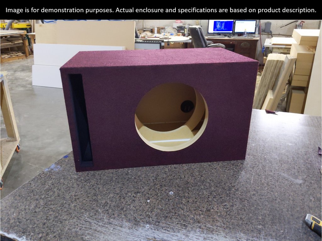 Stage 2 Ported Enclosure for Single JL Audio 13W7AE-D1.5
