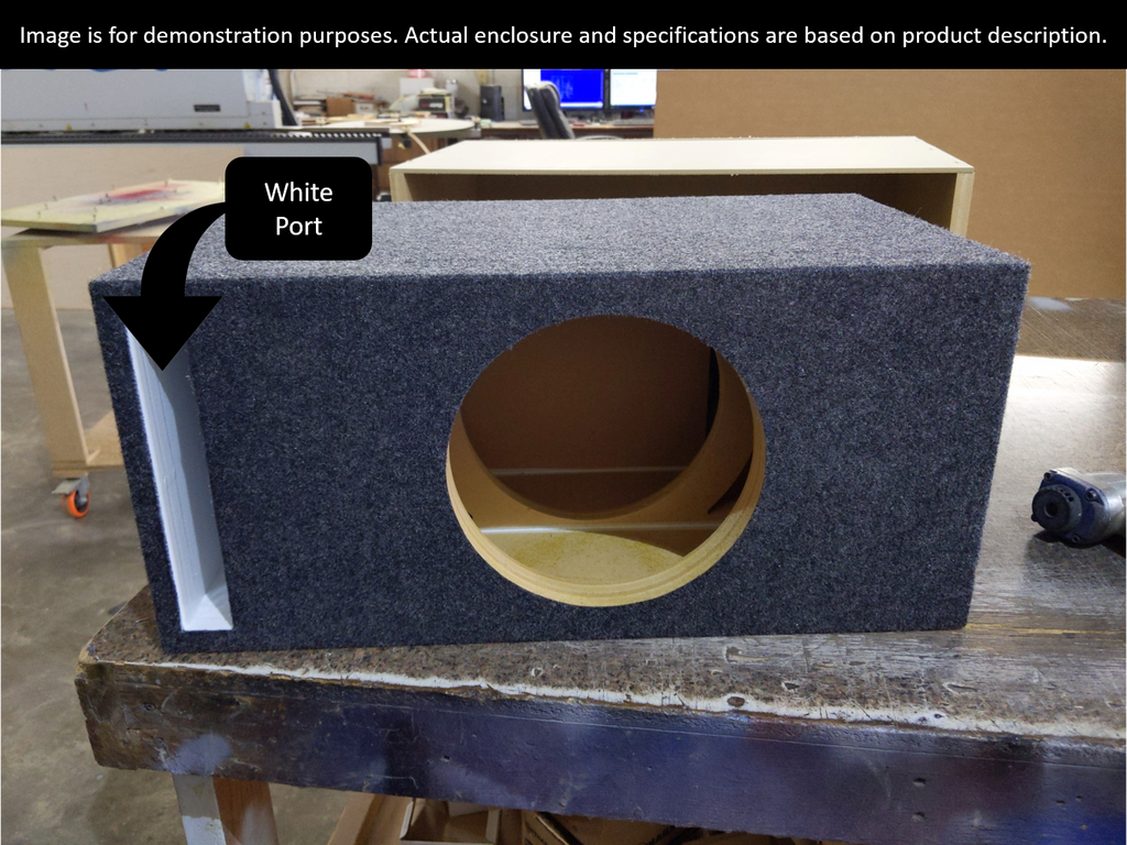 Stage 2 Ported Enclosure for Single JL Audio 13W7AE-D1.5