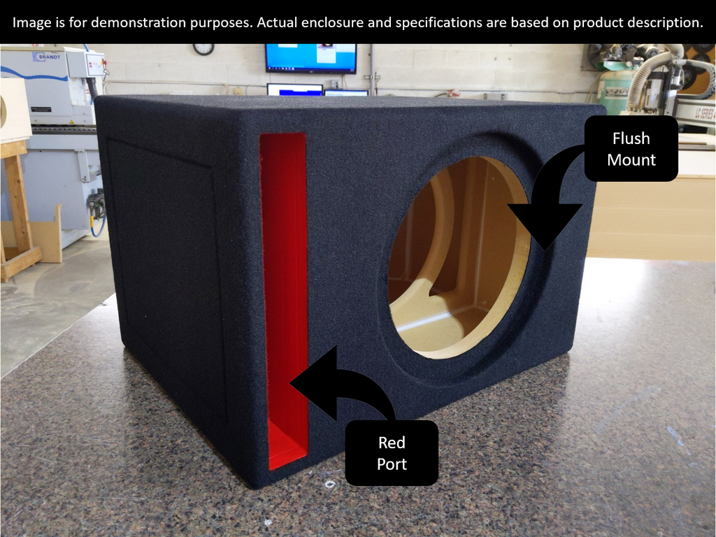 Stage 2 Ported Enclosure for Single JL Audio 13W7AE-D1.5