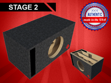 Load image into Gallery viewer, Stage 2 Ported Enclosure for Single JL Audio 12W3V2-D2