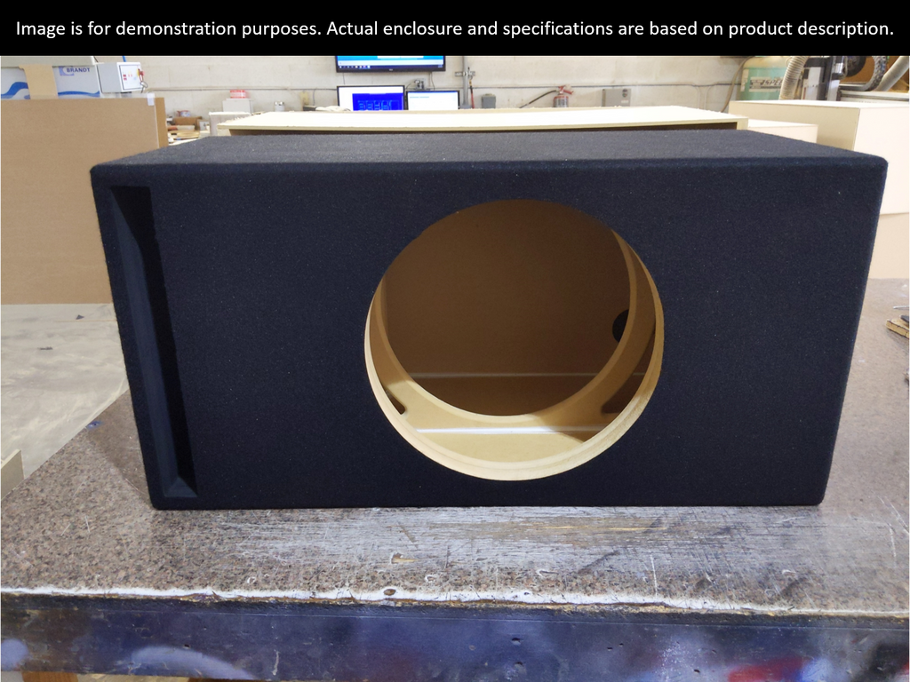 Stage 3 Ported Enclosure for Single JL Audio 13W7AE-D1.5