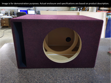 Load image into Gallery viewer, Stage 3 Ported Enclosure for Single JL Audio 12W3V2-D4